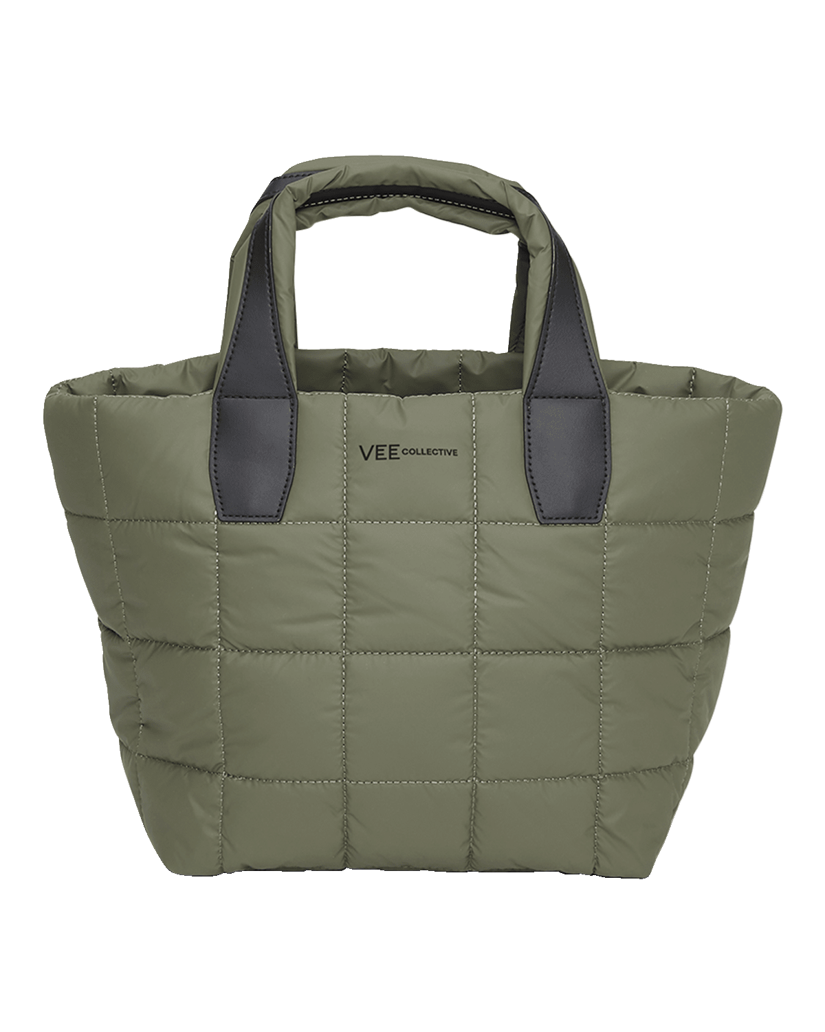 VeeCollective Porter Small Water-Resistant Quilted Tote Bag