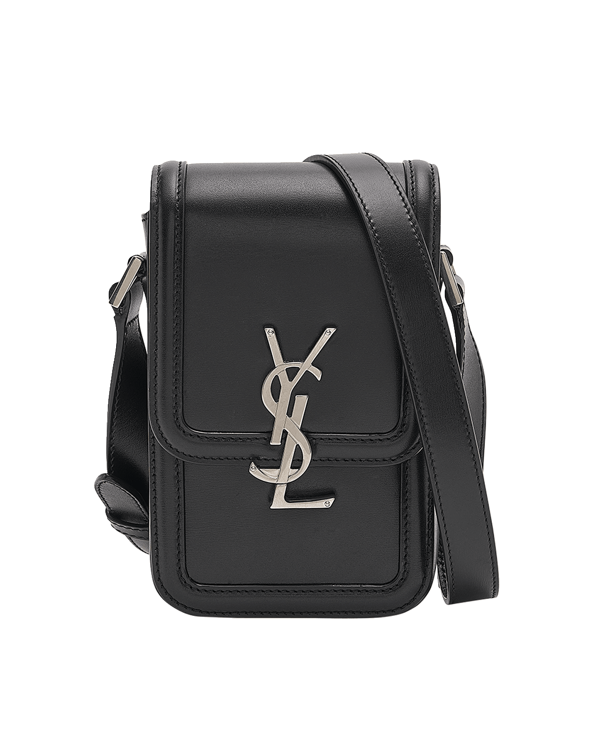 Saint Laurent Men's YSL Solferino Phone Case Bag