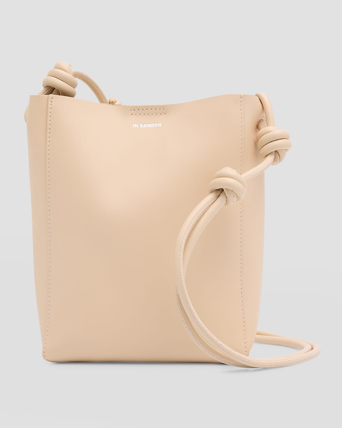 Jil Sander Giro Knot Leather Crossbody Bag