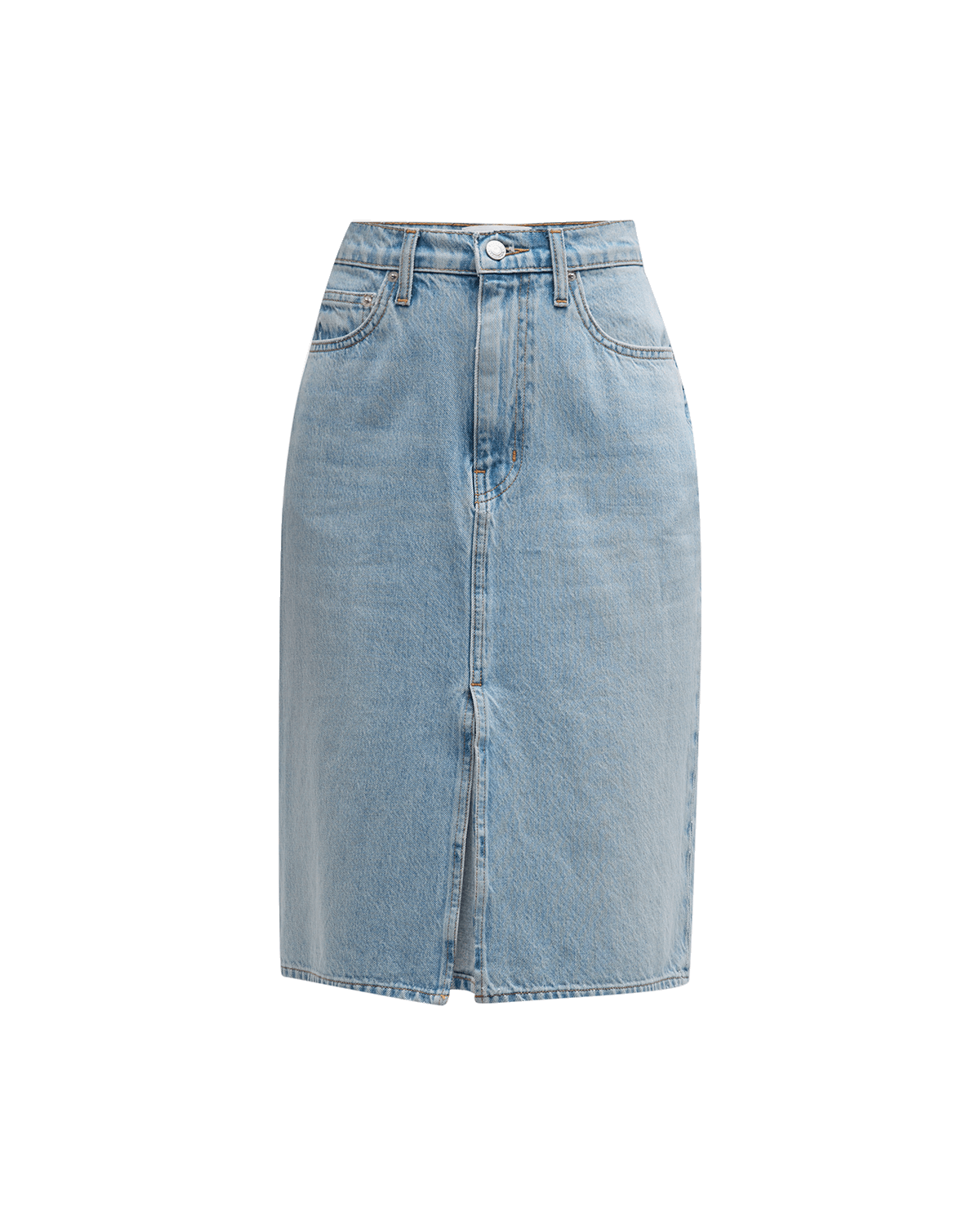 Rails Highland Denim Midi Skirt | Neiman Marcus