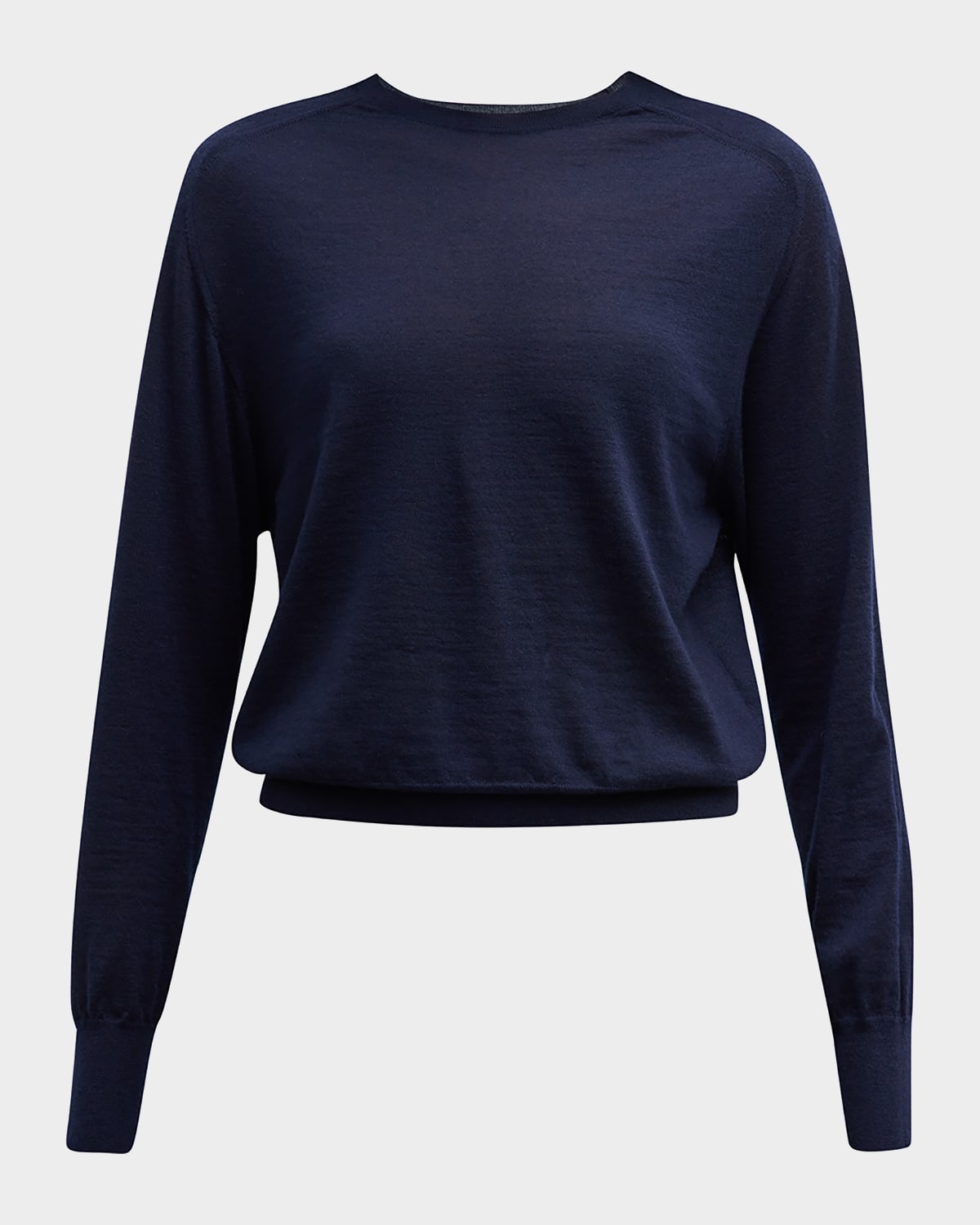 THE ROW Elmira Shrunken Cashmere Top