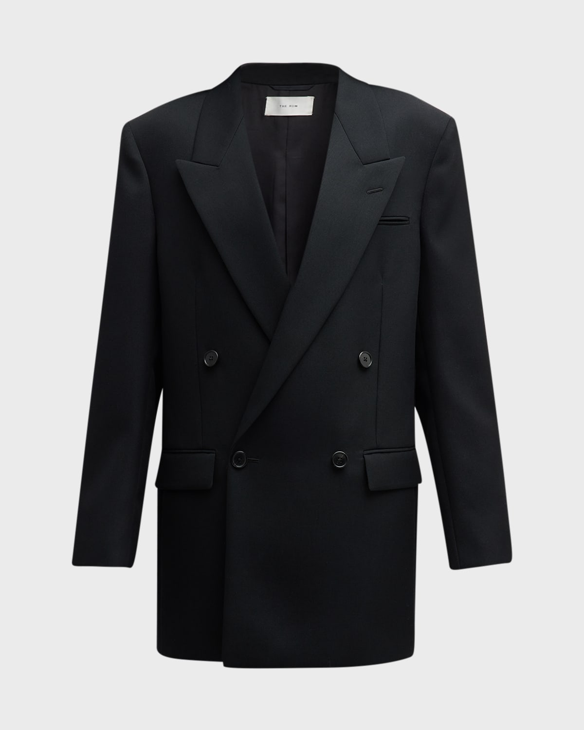 THE ROW Myriam Double-Breasted Blazer Jacket
