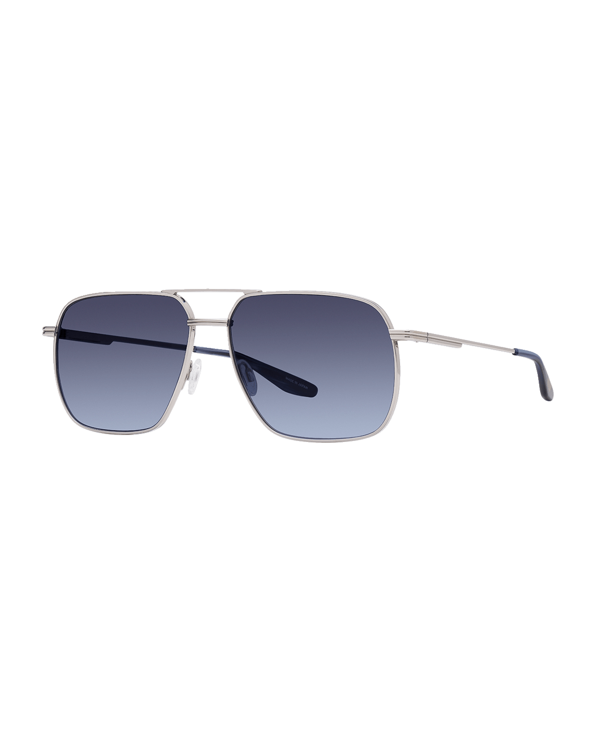 TOM FORD Men's Jake Round Metal DoubleBridge Sunglasses Neiman Marcus