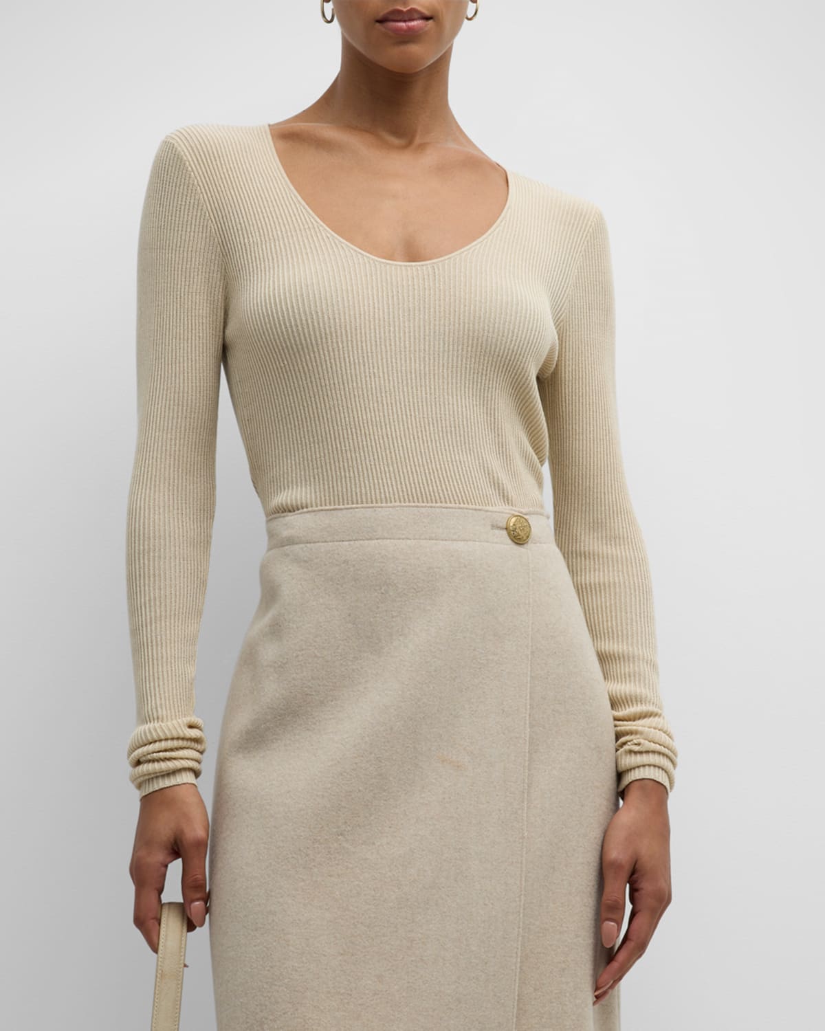 By Malene Birger Rinah Rib-Knit Sweater