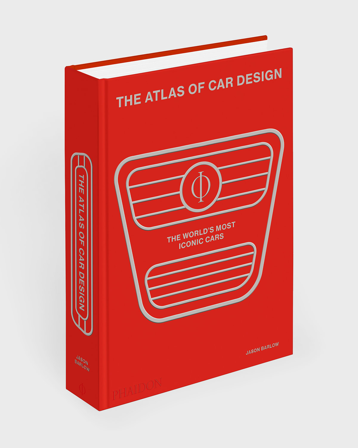 Phaidon Press "The Atlas of Car Design (Red Edition)" Book by Jason Barlow, with Guy Bird and Brett Berk