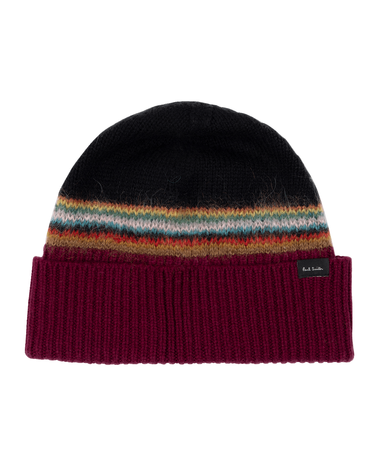 Paul Smith Men's Signature Intarsia Wool Beanie