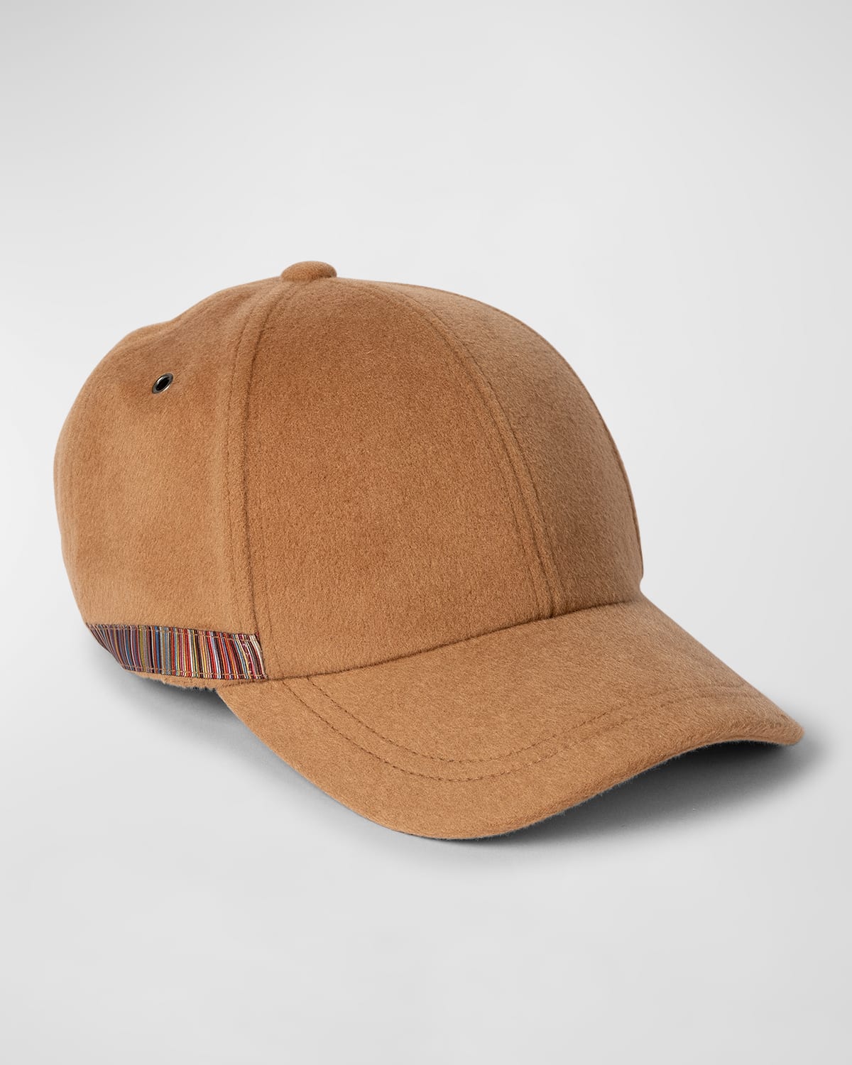 Paul Smith Men's Cashmere-Wool Baseball Cap
