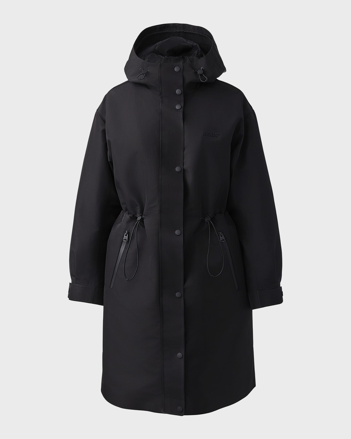 Mackage Breer-City Long 2-in-1 Rain Parka with Removable Liner