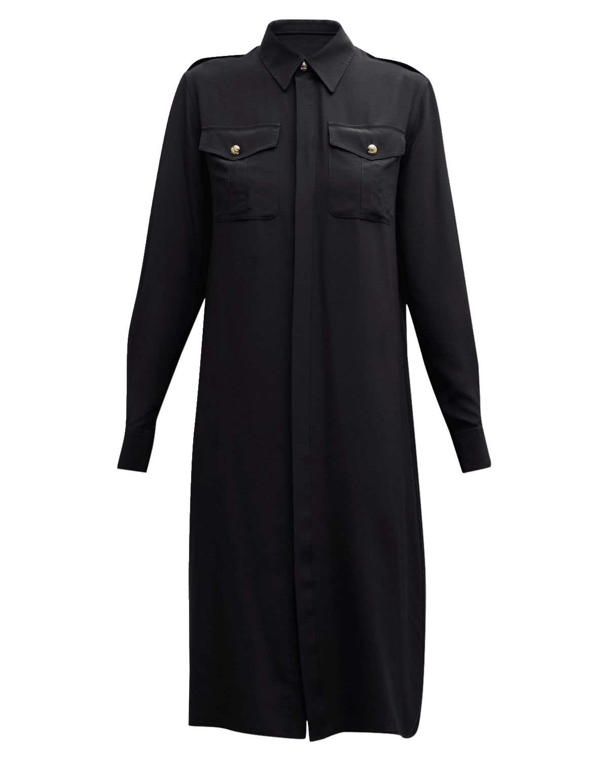 Nili Lotan Adelaide Silk Shirt Dress