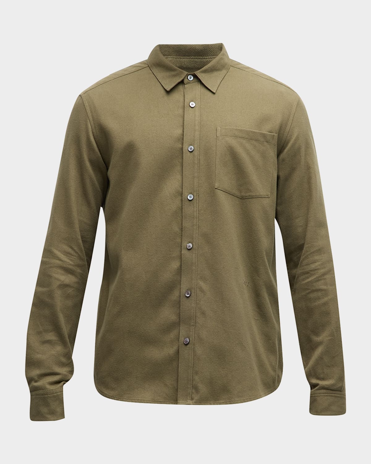 FRAME Men's Brushed Cotton Shirt