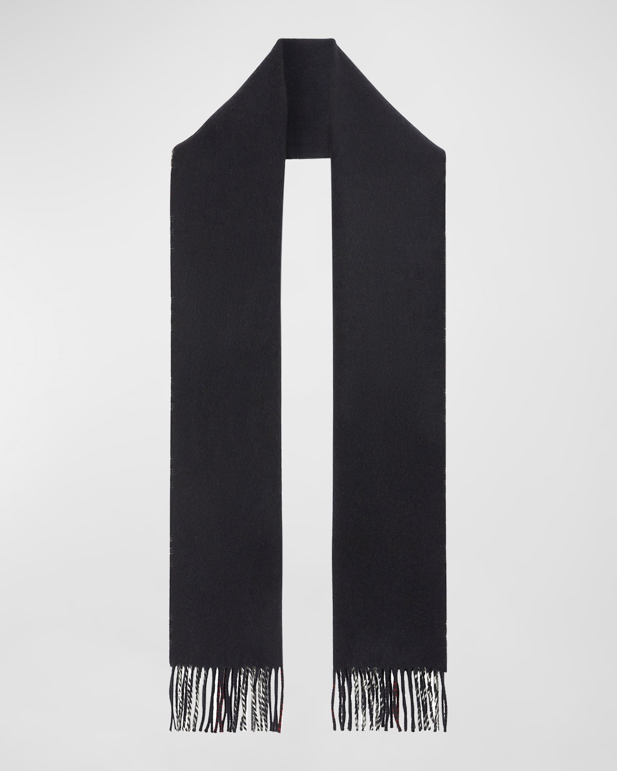 Burberry Men's Reversible Cashmere Vintage Check Scarf