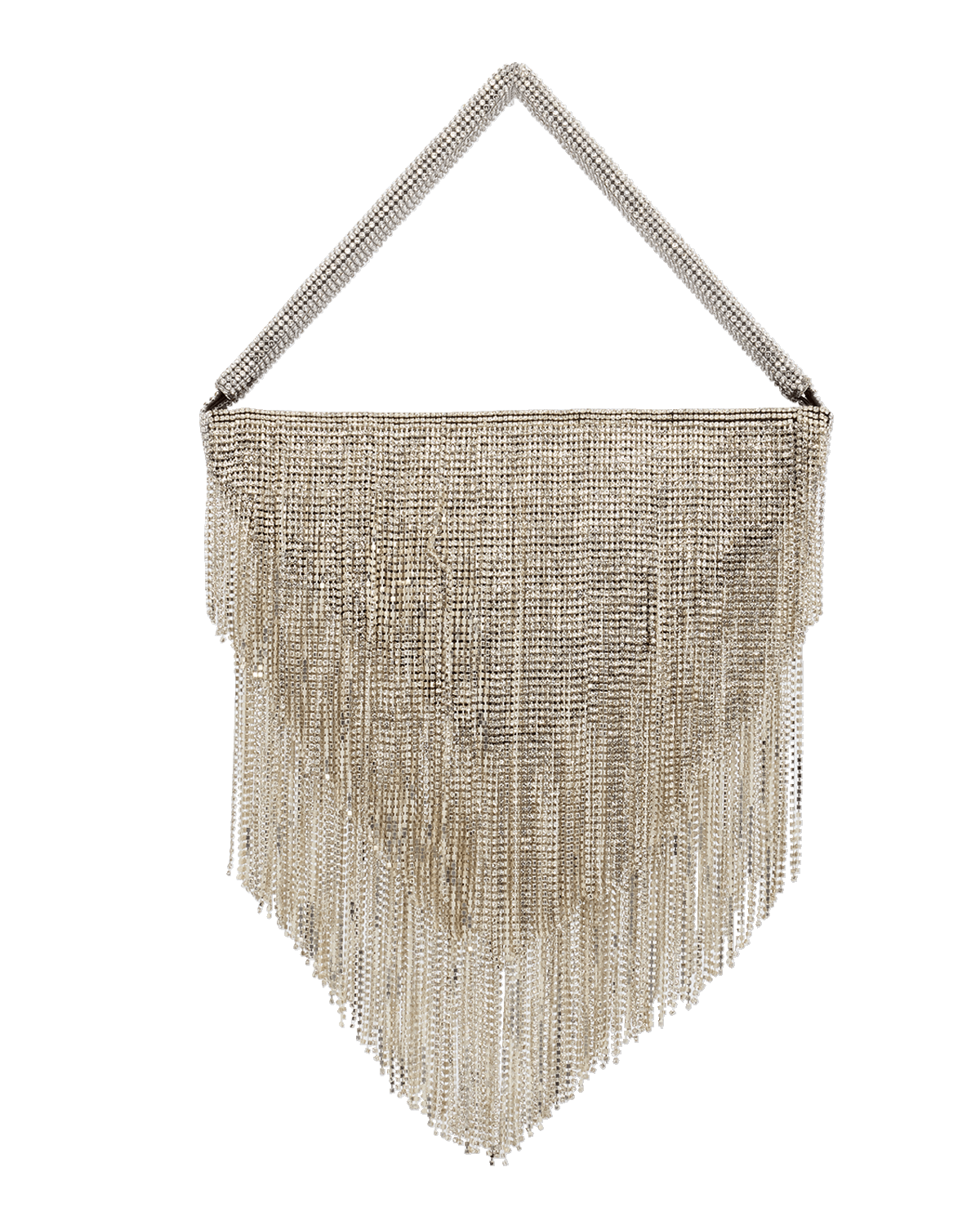 Retrofete Kinsley Fringe Crystal Shoulder Bag
