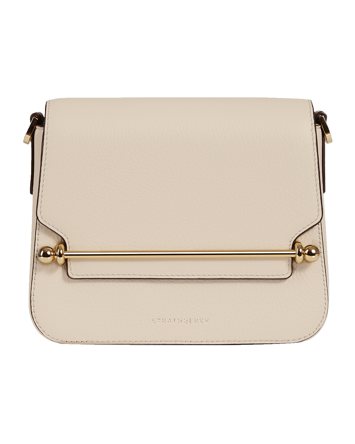 STRATHBERRY Ace Mini Flap Leather Crossbody Bag