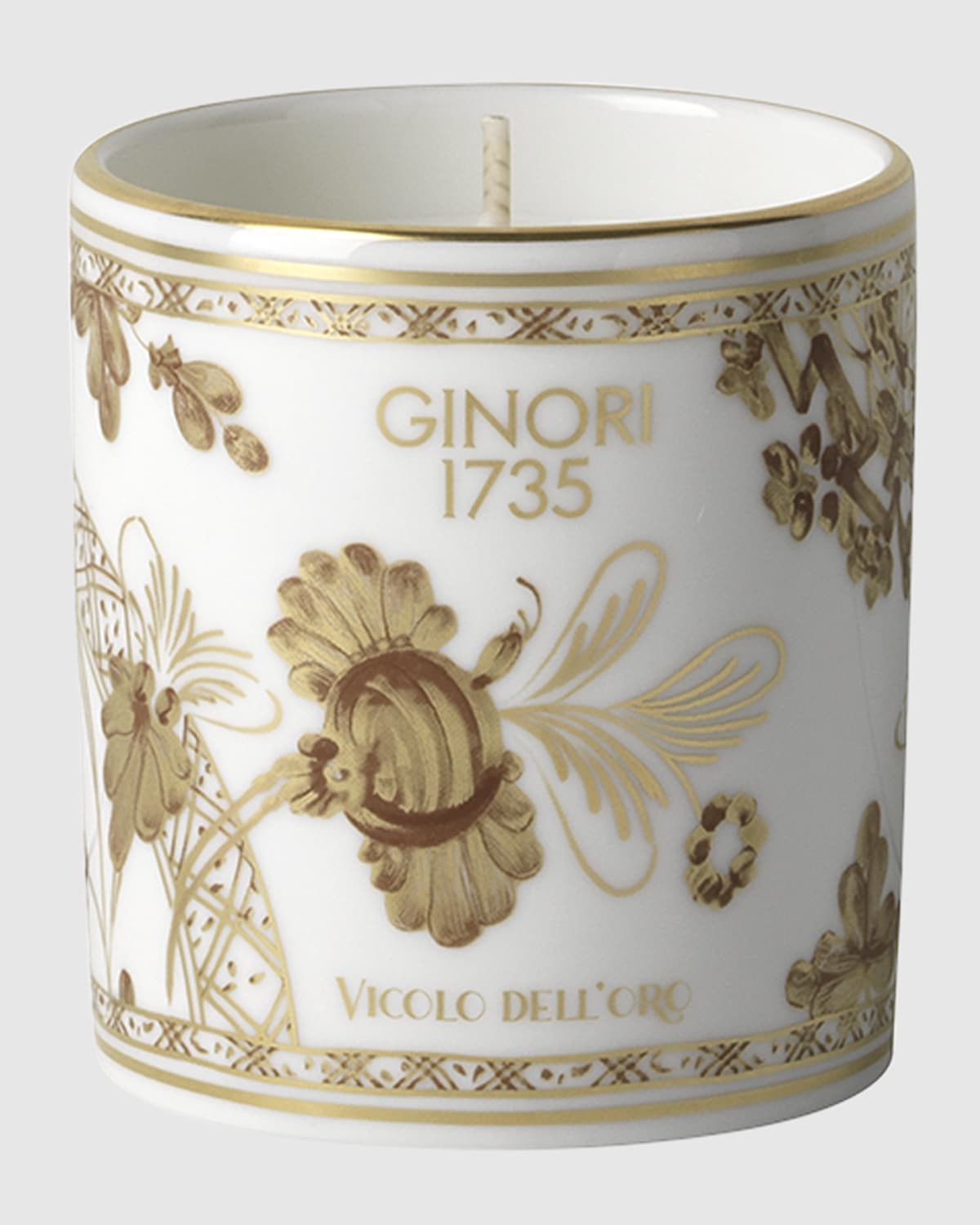 Ginori 1735 Oriente Italiano Aurum Vicolo Dell & Apos;oro Candle, 250g
