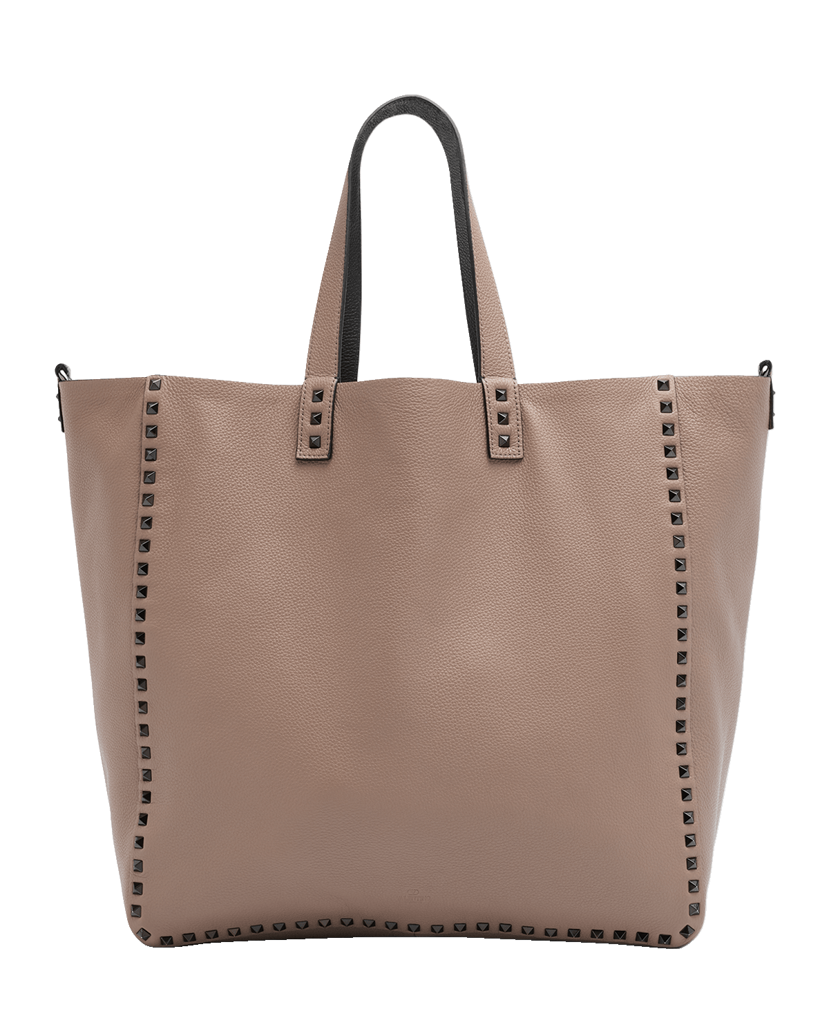 Valentino Garavani Men's Double Rockstud Reversible Leather Tote Bag