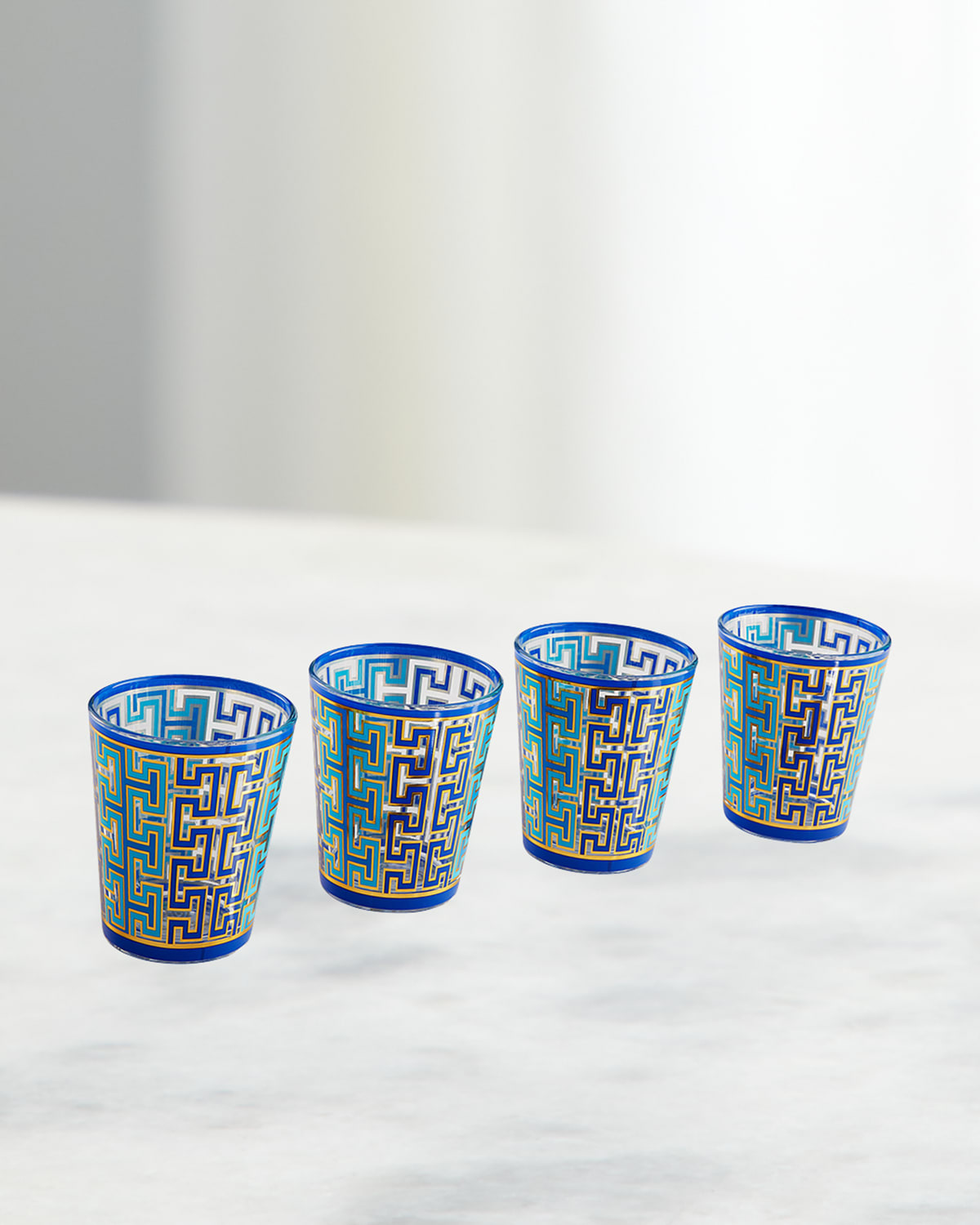 Jonathan Adler Madrid Boxed Glasses, Set of 4