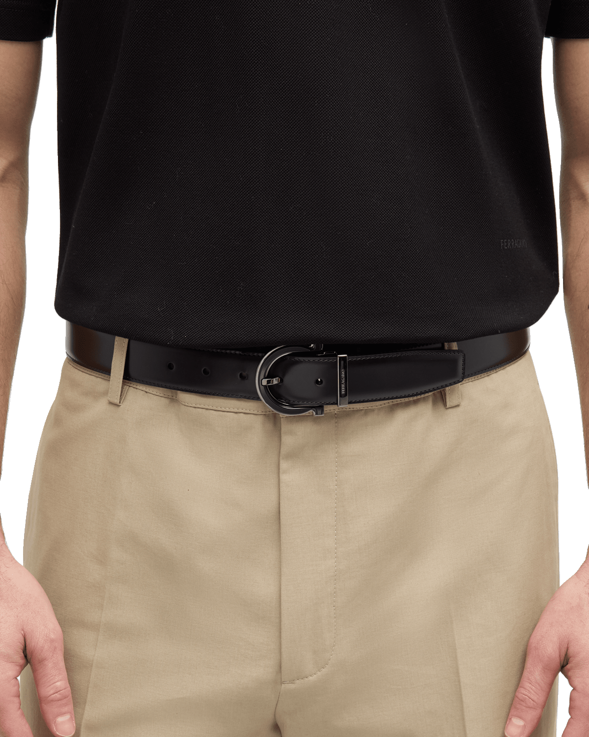 Ferragamo Men's Reversible Gancio-Buckle Leather Belt