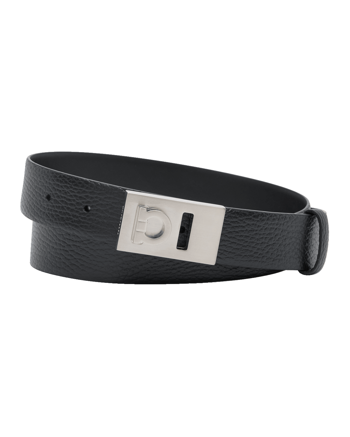 Ferragamo Men's Gancini Reversible Leather Belt