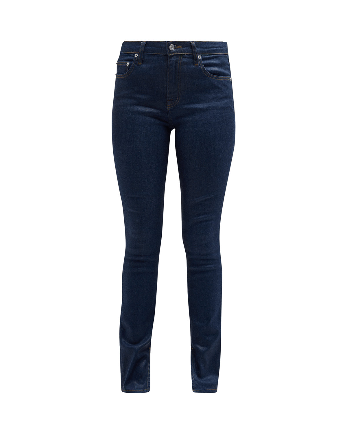 SIMKHAI Rae High-Rise Ankle Skinny Jeans