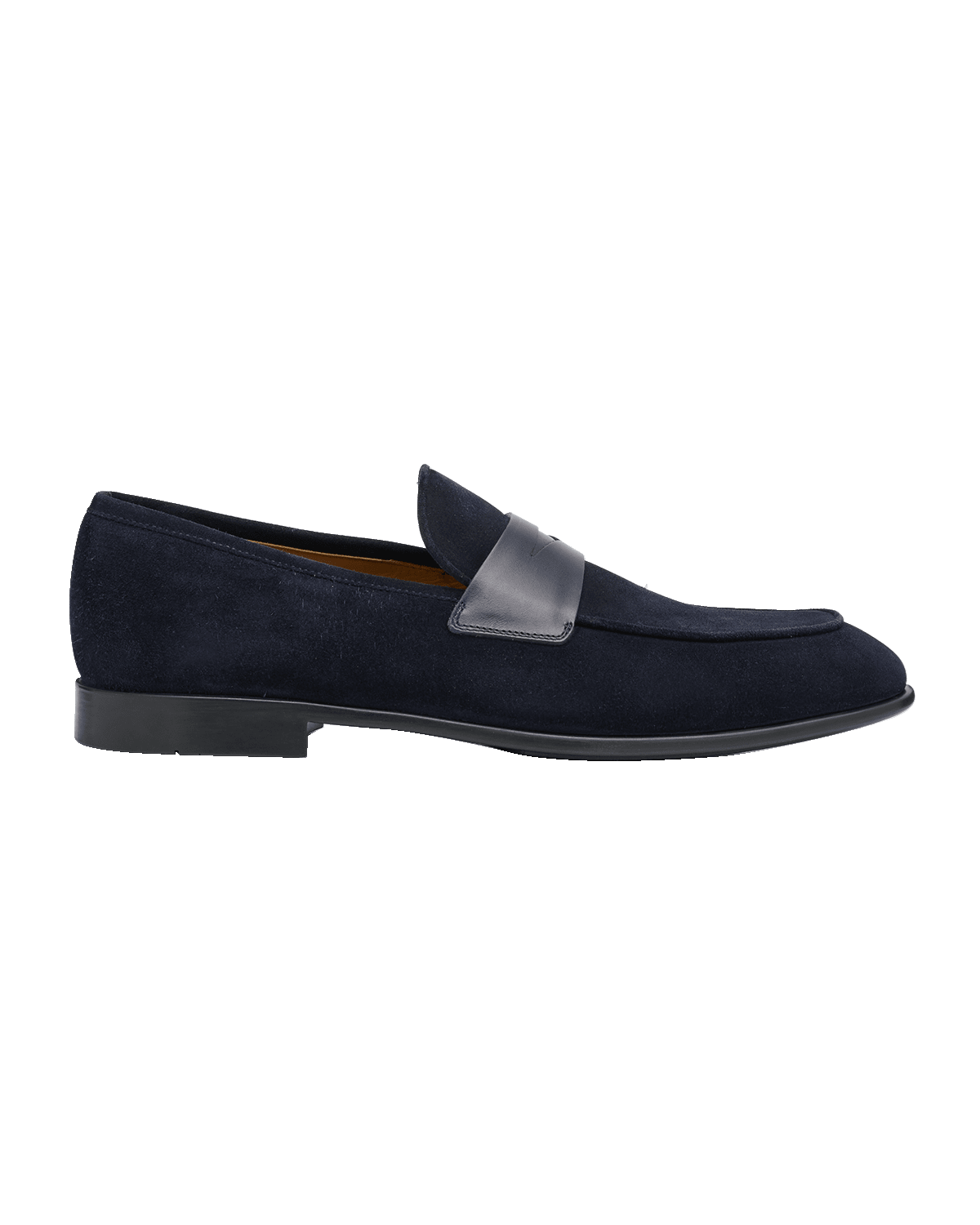 Ferragamo Men's Funes Suede Penny Loafers
