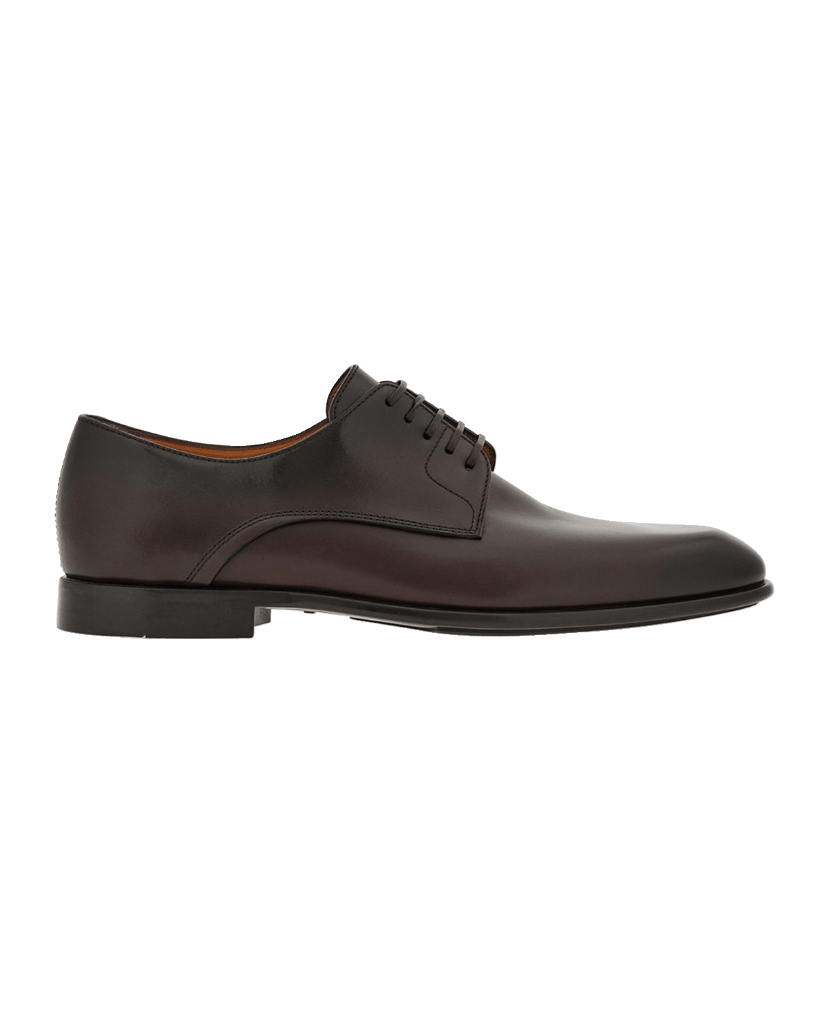 Ferragamo Men's Fosco Leather Derby Shoes