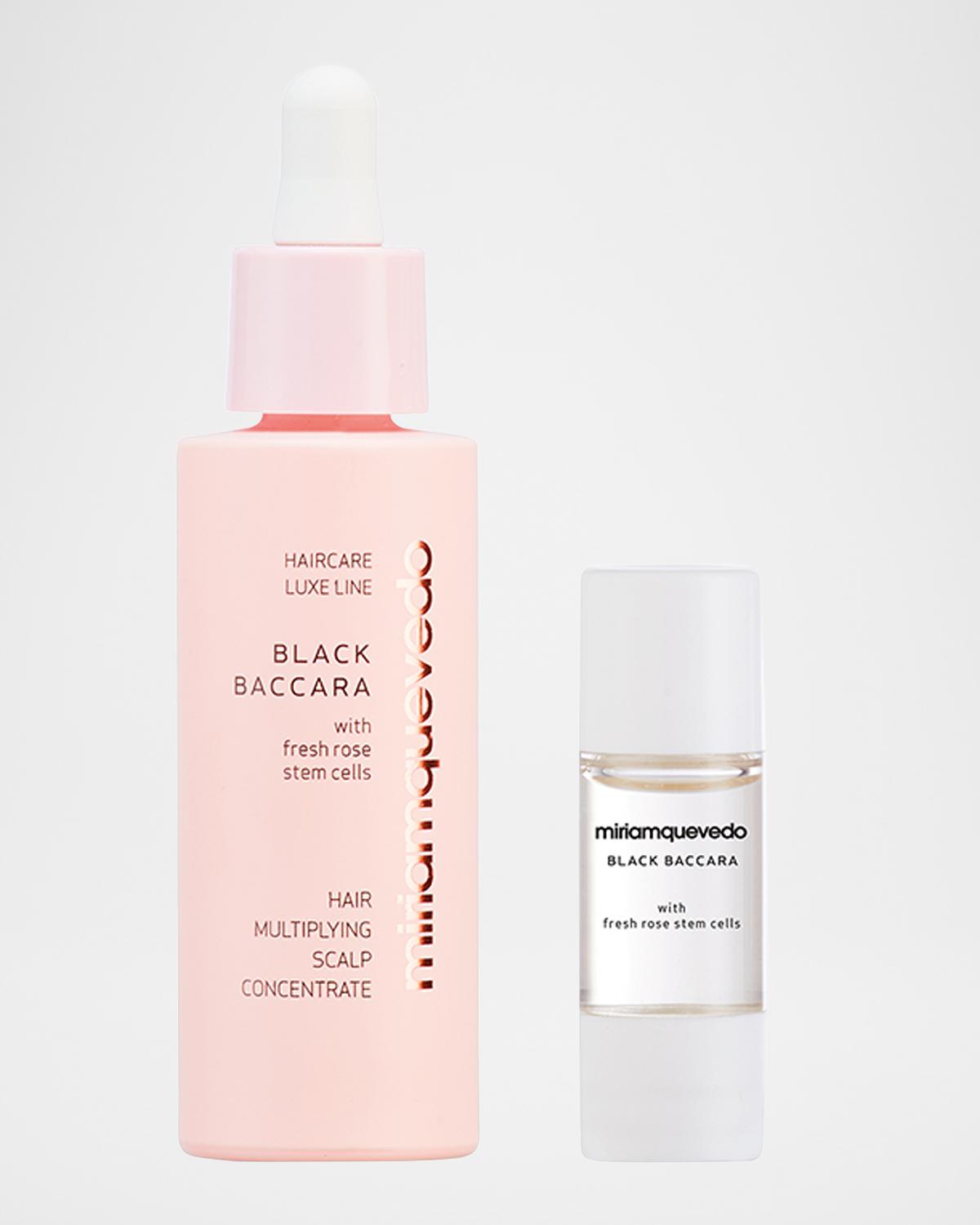 Miriam Quevedo Black Baccara Hair Multiplying Scalp Concentrate + Pre-Treatment Exfoliator