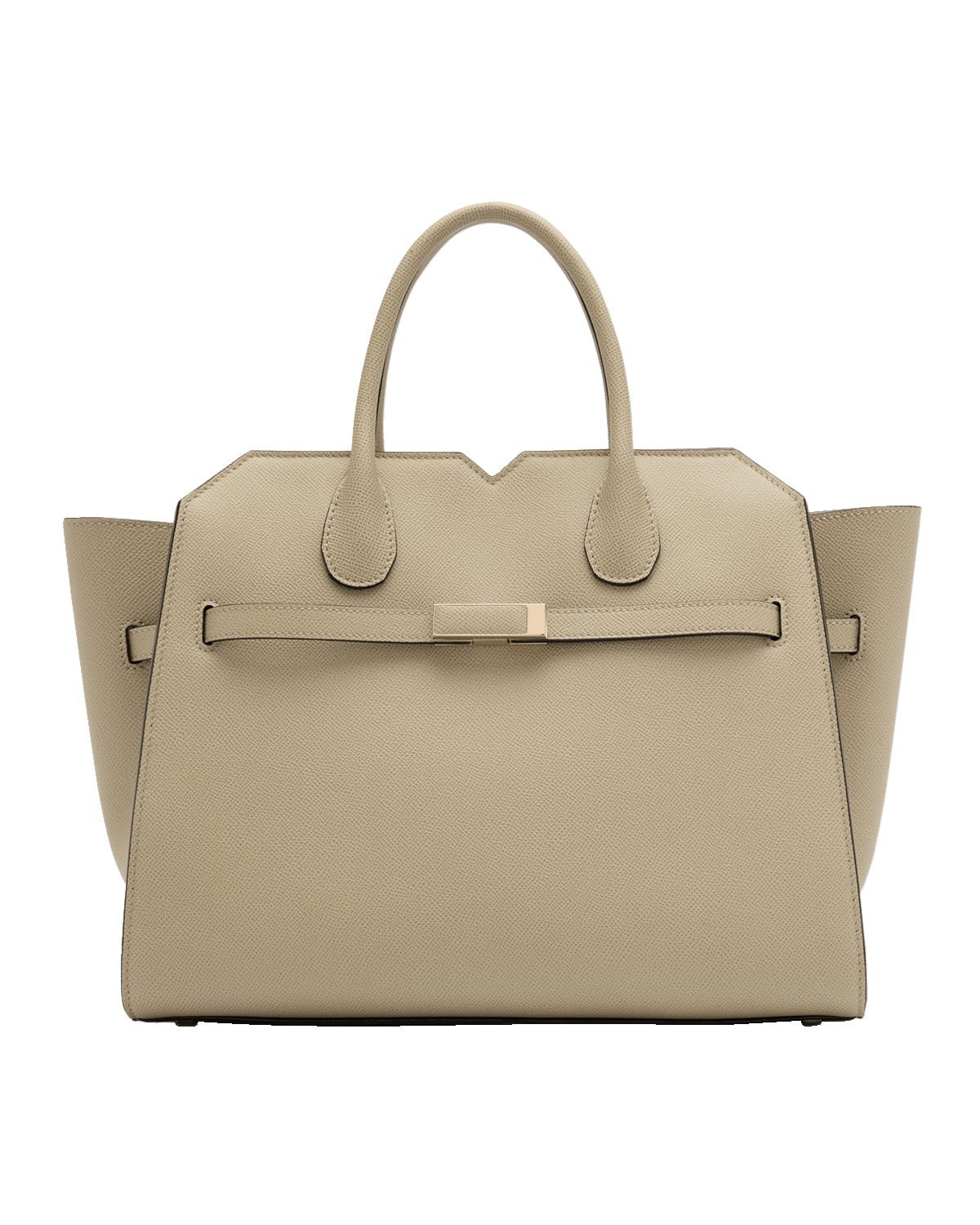 Valextra Milano Medium Leather Tote Bag