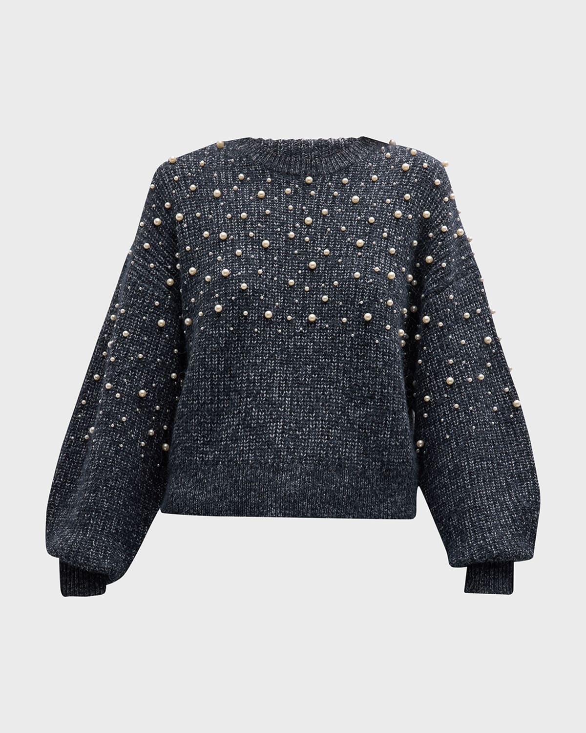 Rag & Bone Frankie Beaded Crewneck Sweater