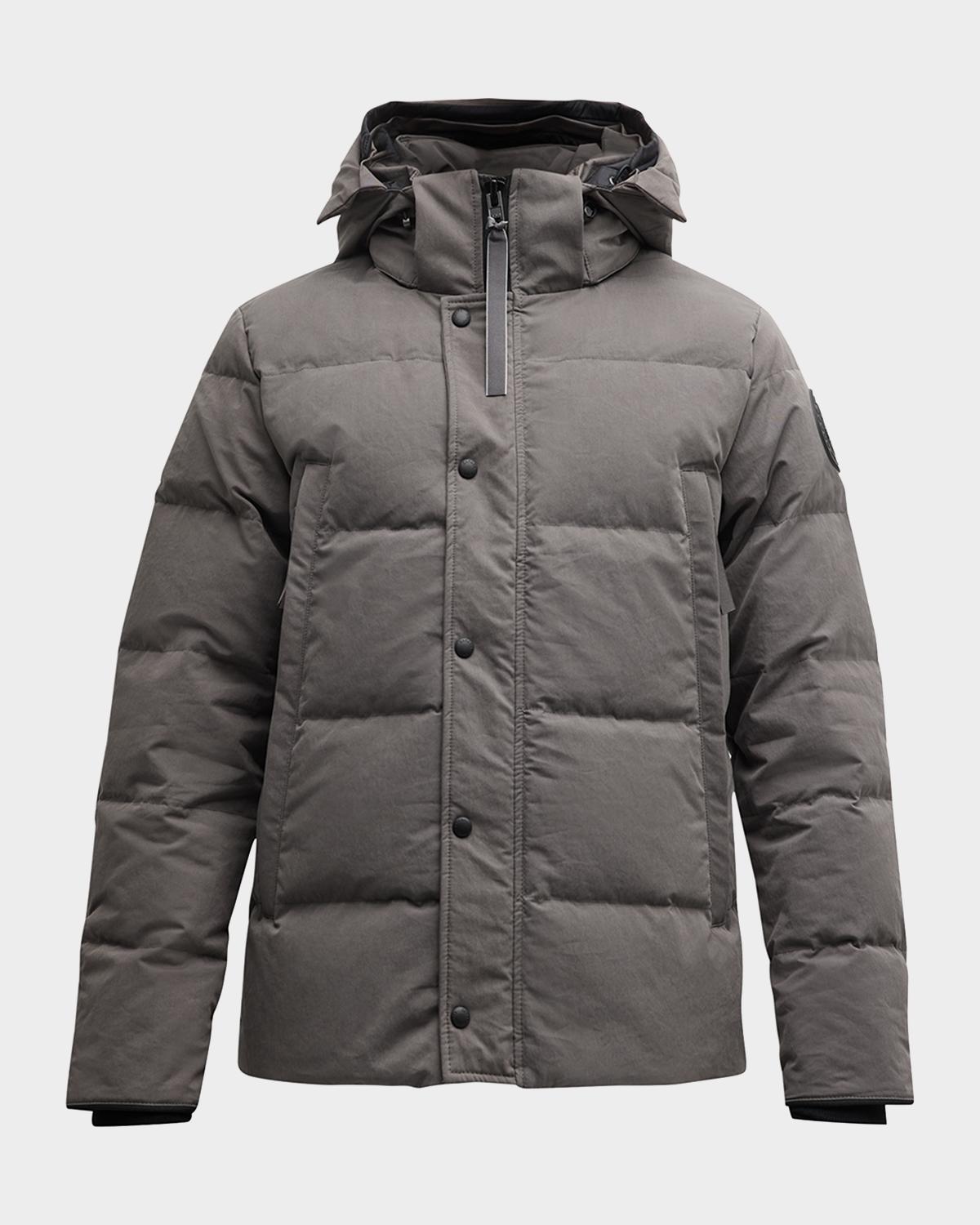 Canada Goose Men's Coated Wyndham Black Label Parka