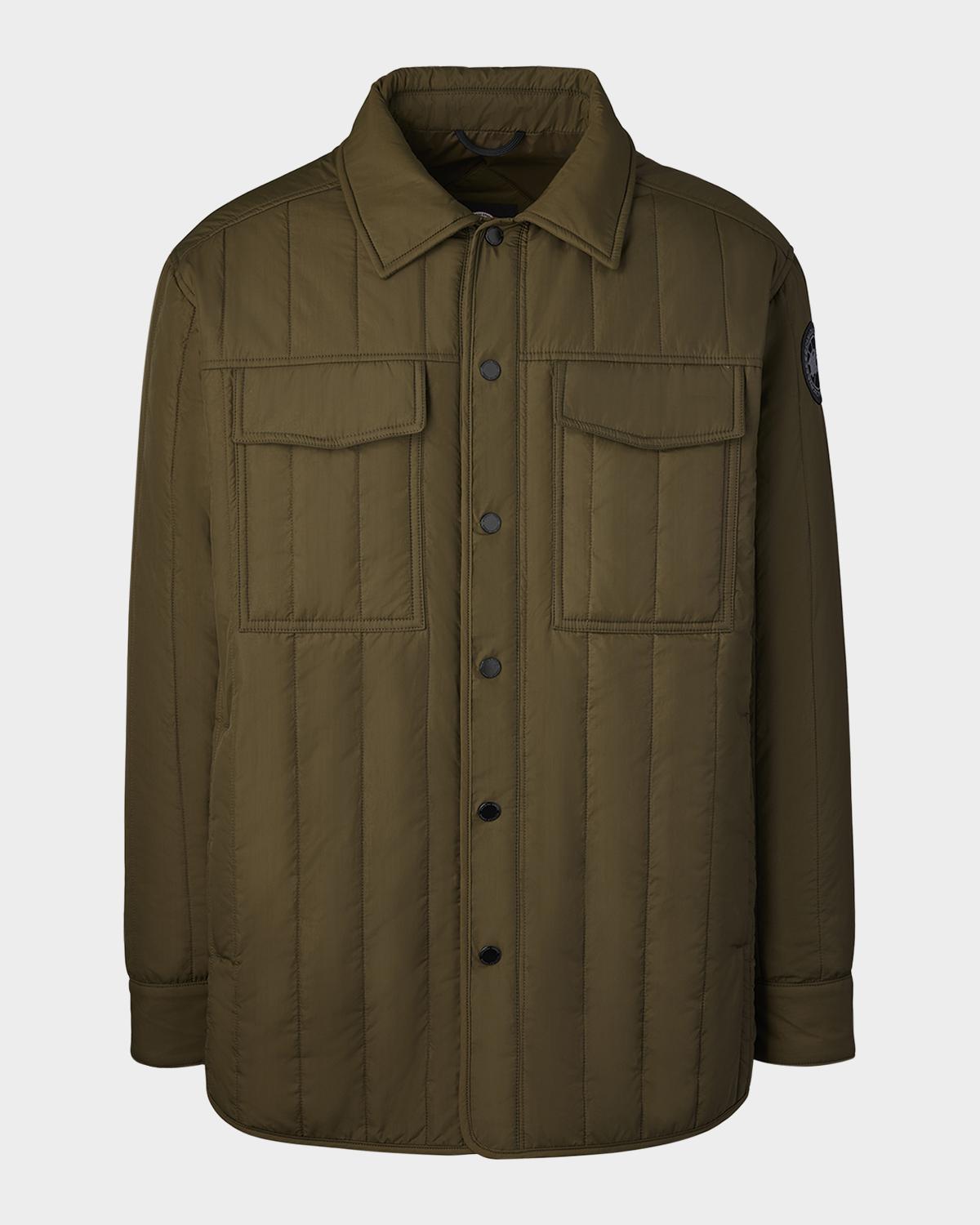 Canada Goose Men's Quilted Black Label Overshirt