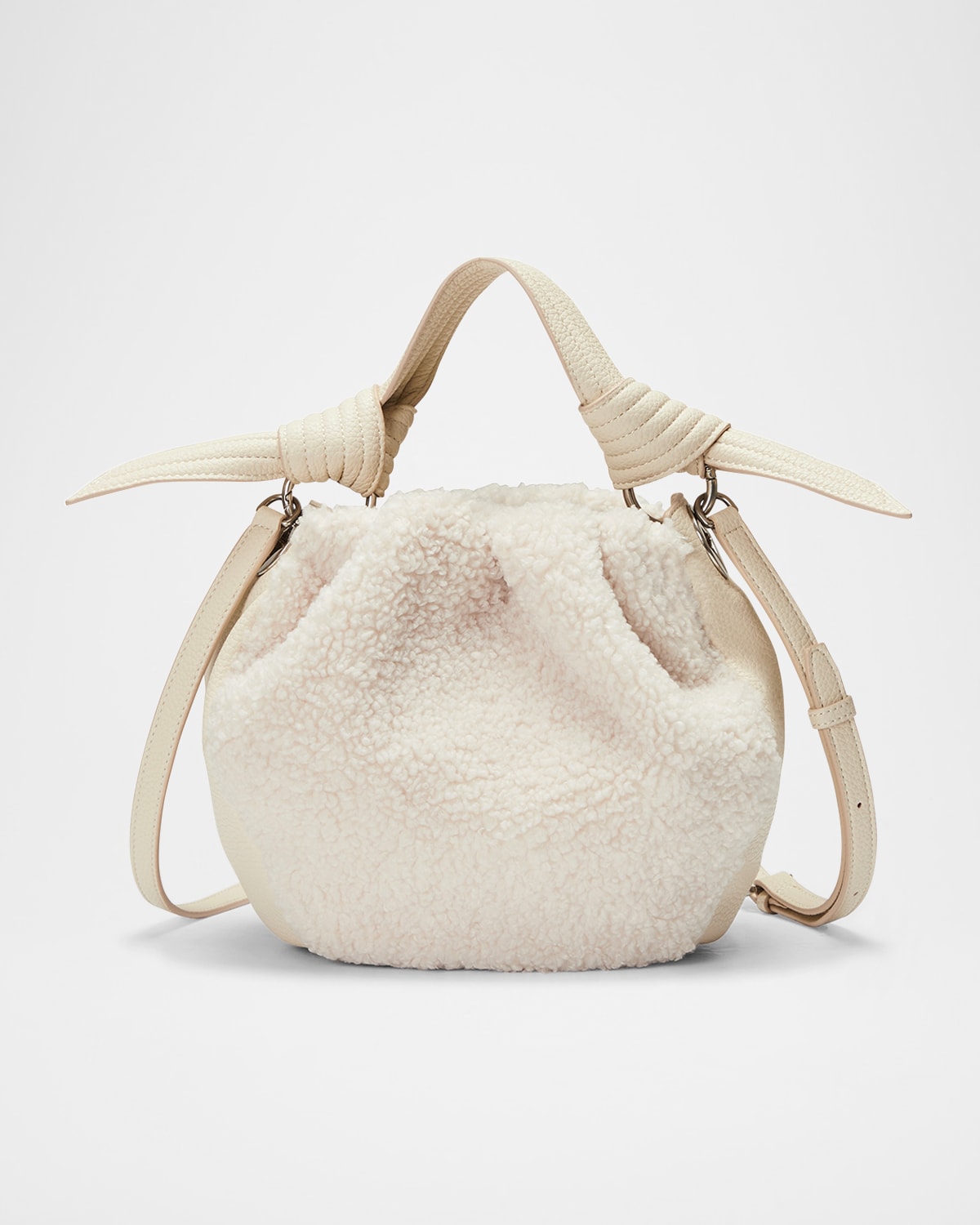 Oryany Selena Eco Faux Fur Bucket Bag