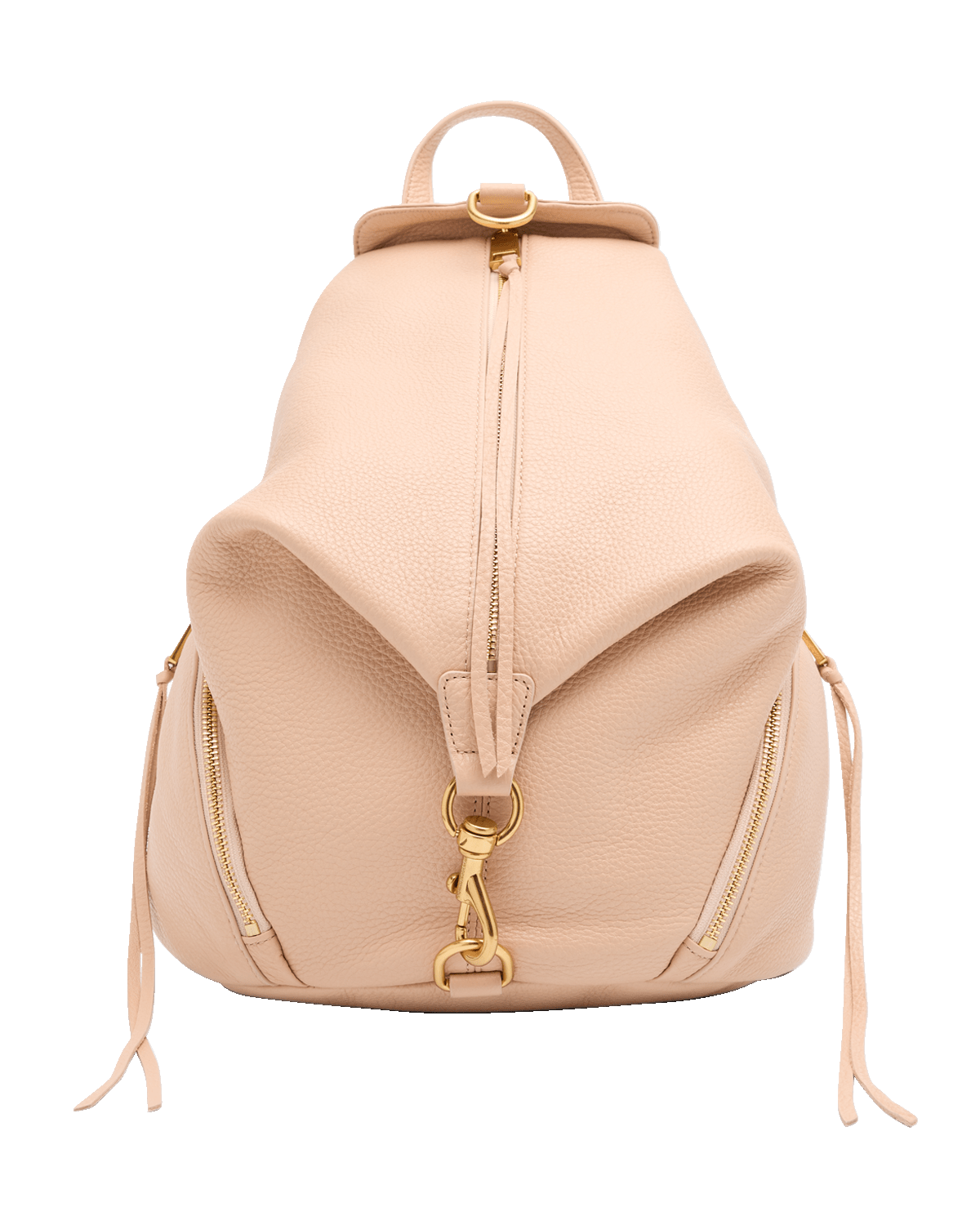 Rebecca Minkoff Julian Faux-Leather Zip Backpack