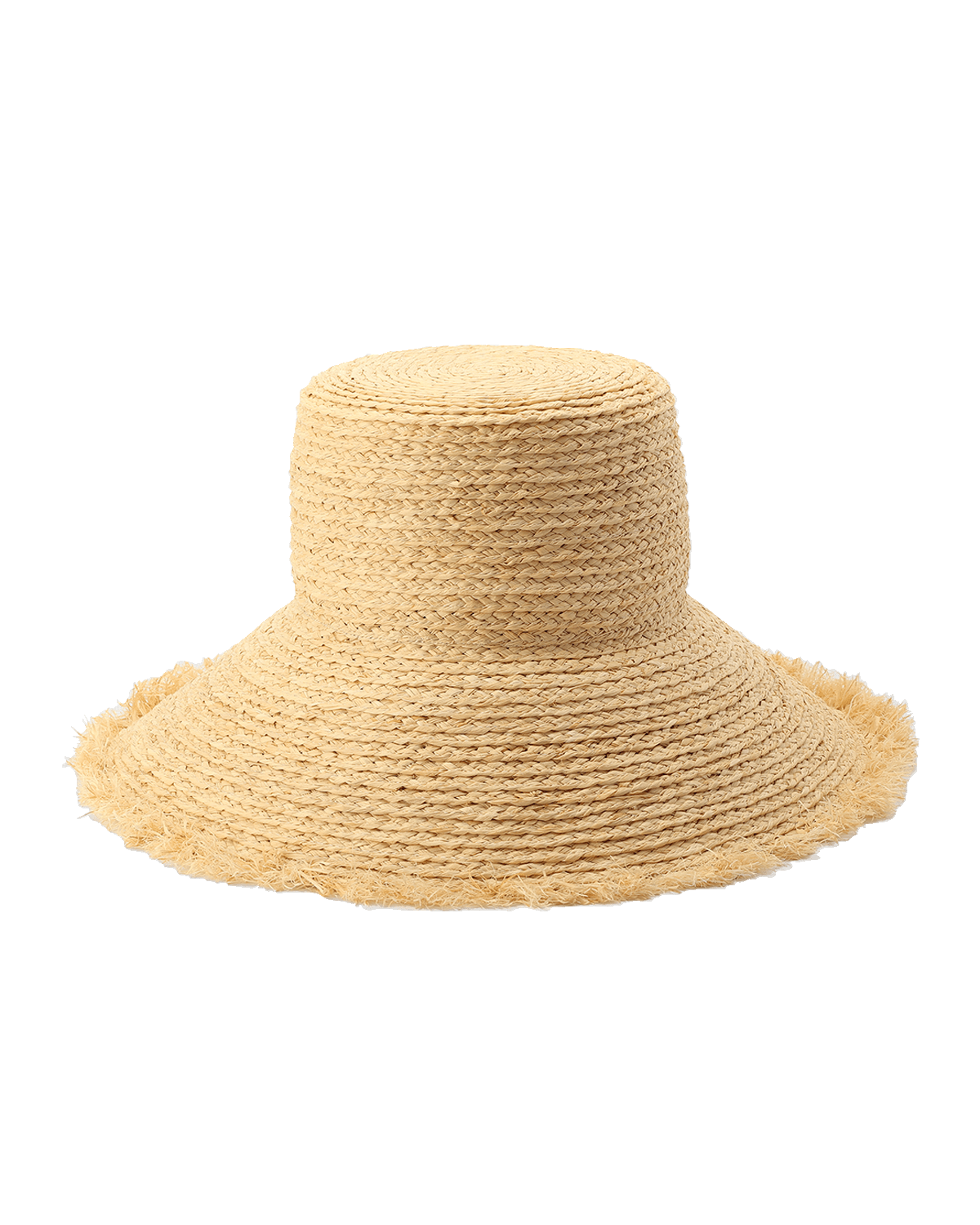 kate spade new york fringe straw bucket hat