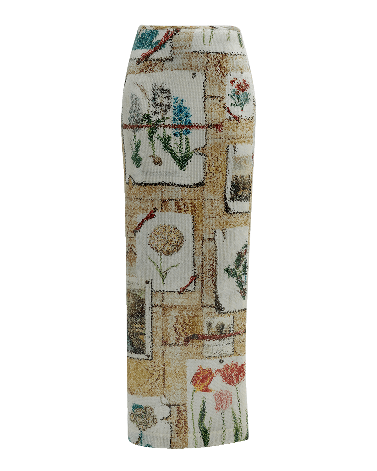 Libertine Sequin Colefax Printed Maxi Skirt