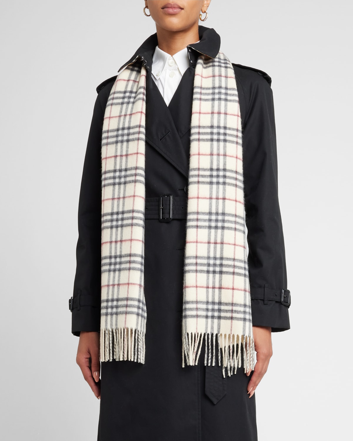 Burberry Vintage Check Cashmere Scarf