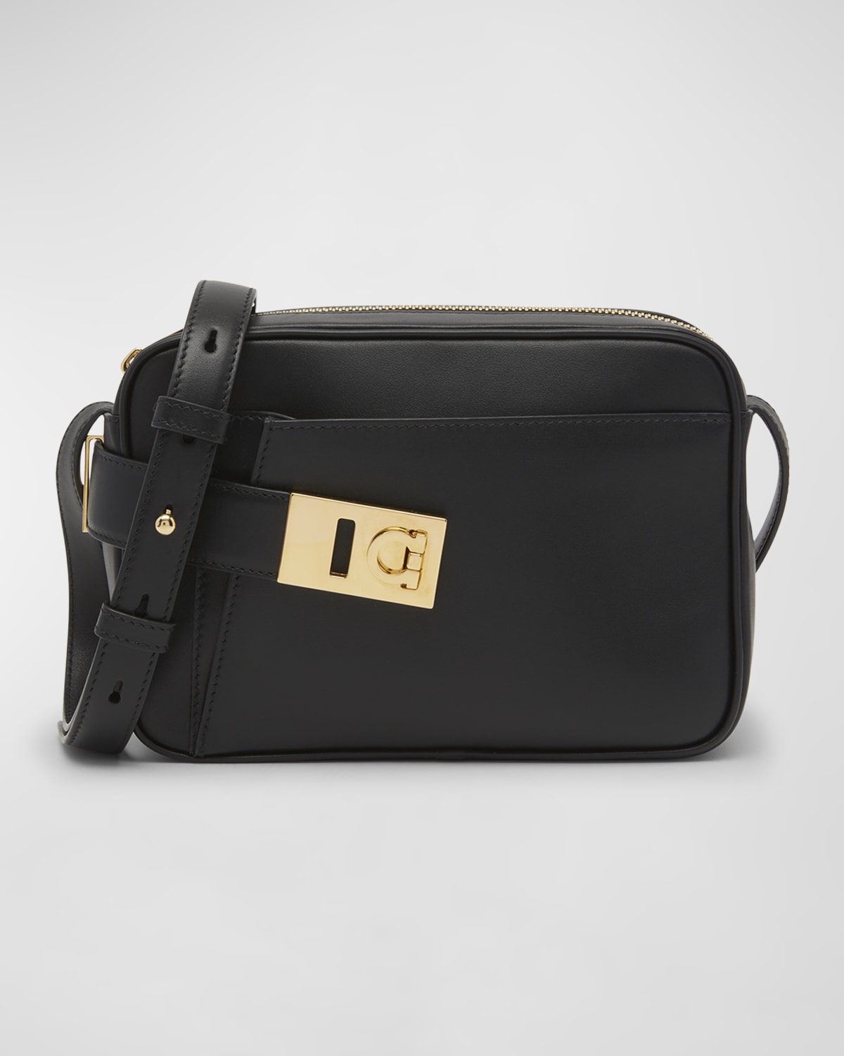 Ferragamo Archive Gancini Camera Crossbody Bag