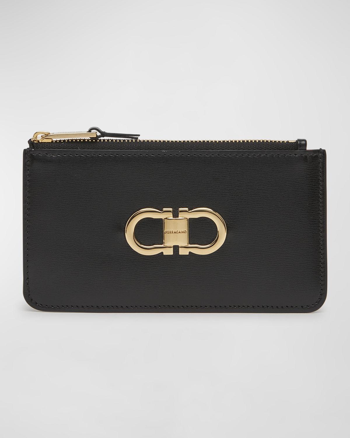 Ferragamo Leather Zip Wallet