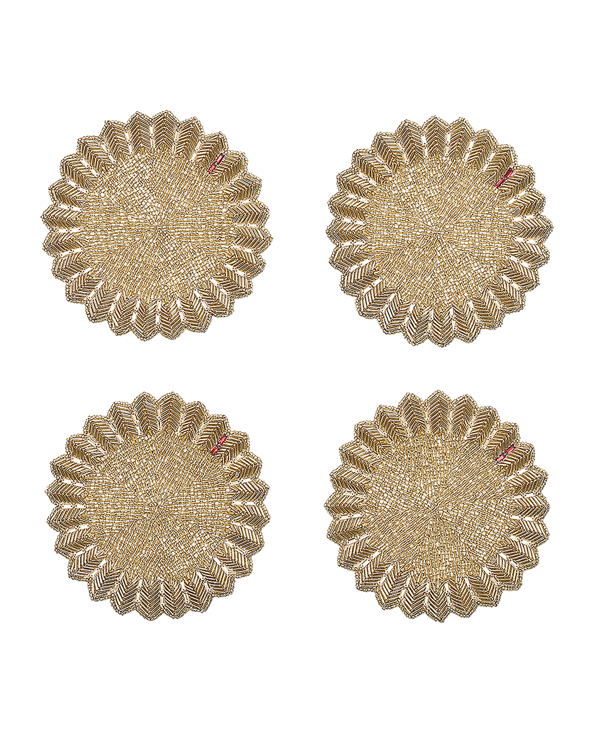 Baccarat x Kim Seybert Etoile Coaster, Set of 4