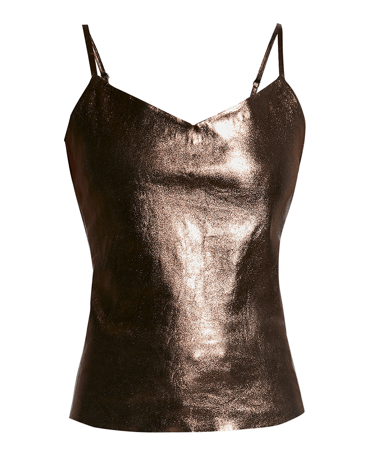 AS by DF Elodie Stretch Leather Tank Top