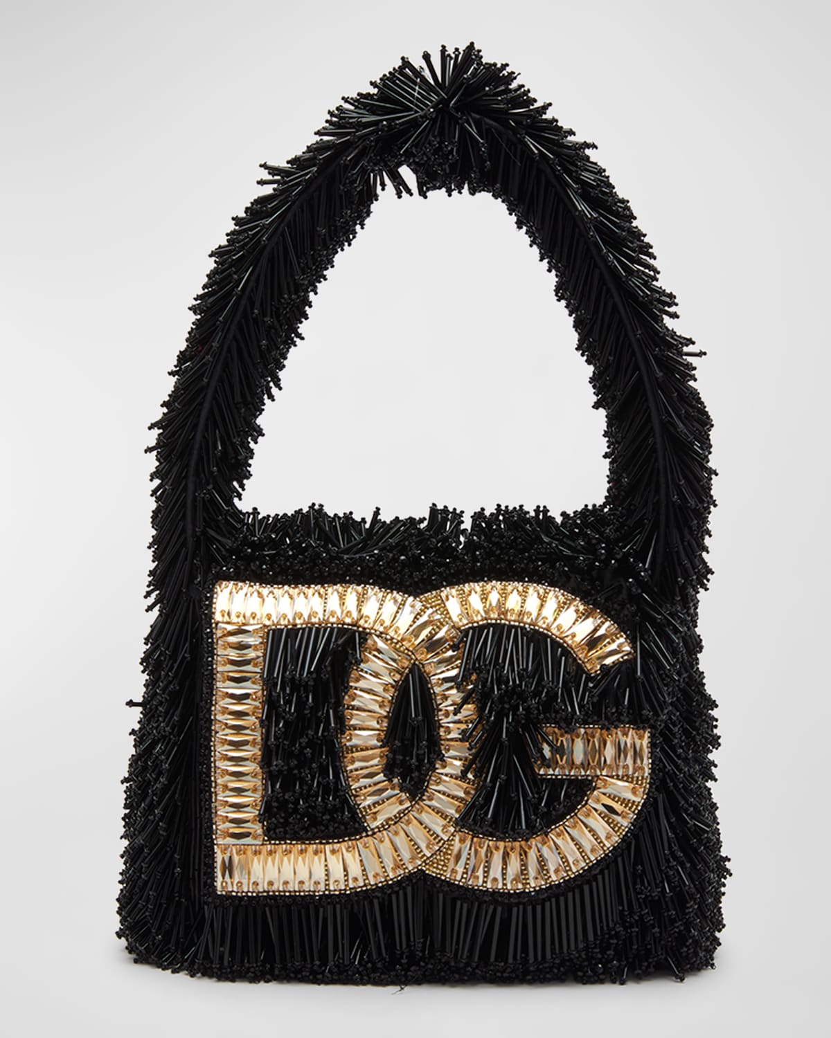 Dolce&Gabbana DG Logo Fringe Shoulder Bag