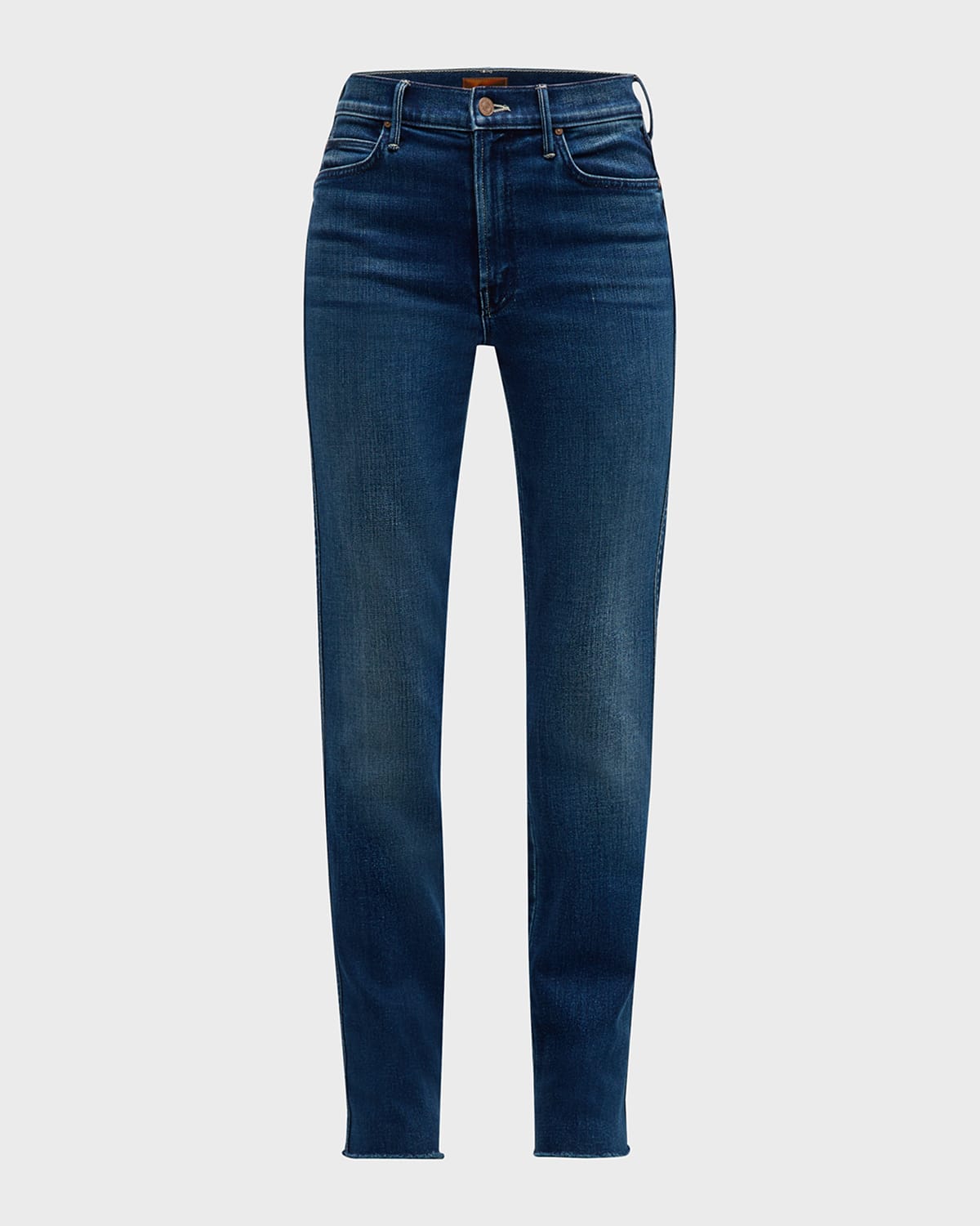 MOTHER The High Waist Rascal Slice Sneak Fray Jeans