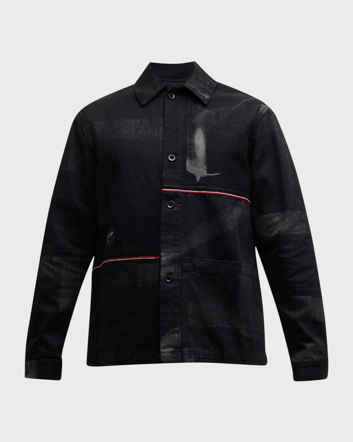Raleigh Workshop Men's Hand-Painted Chore Coat