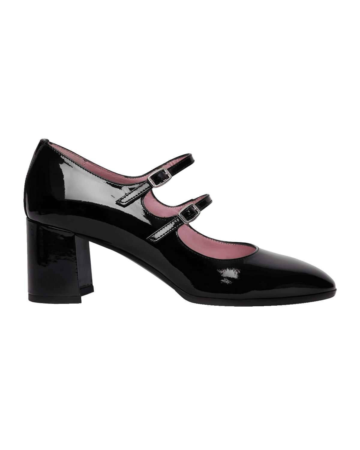 CAREL Alice Patent Mary Jane Duo Pumps