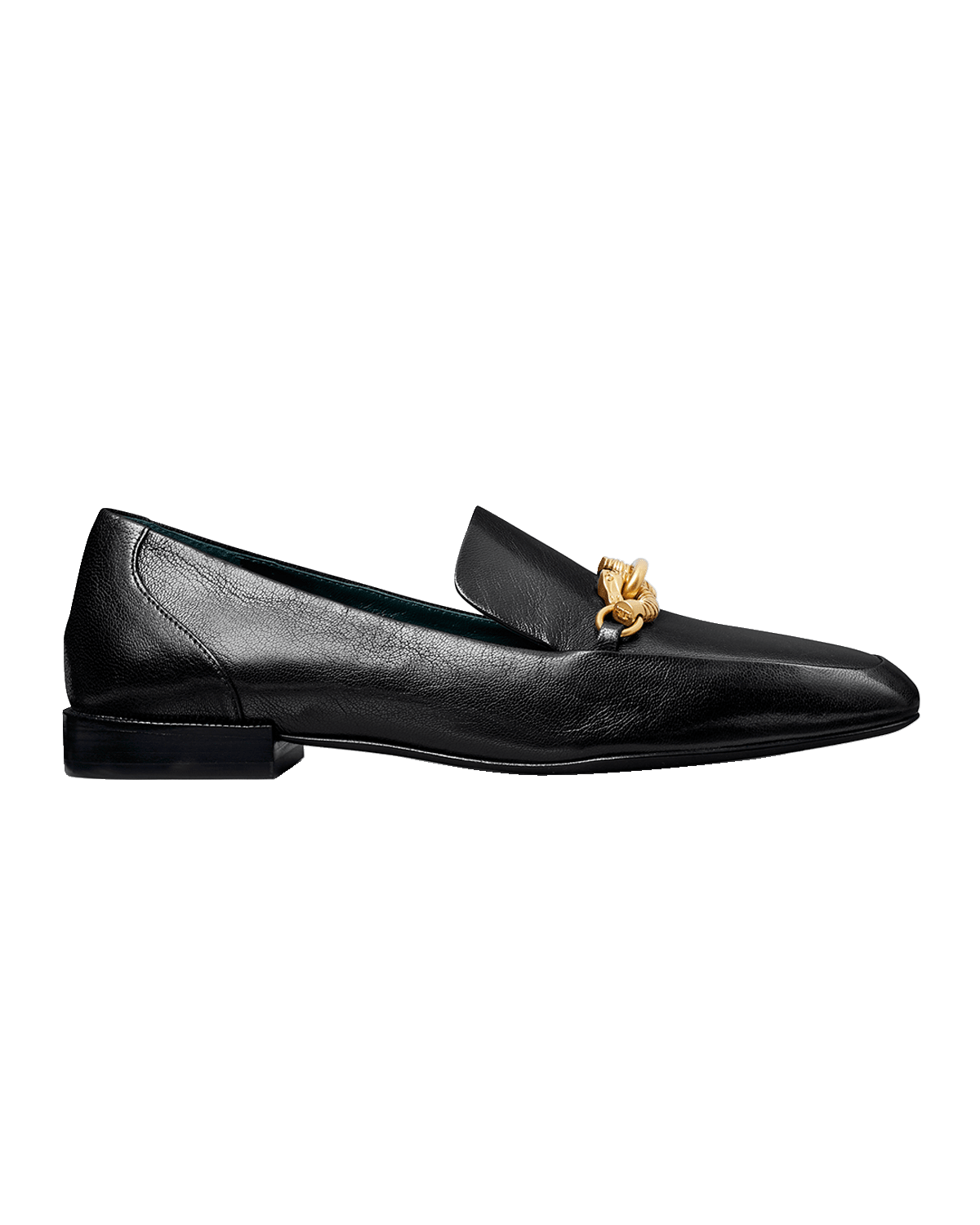 Tory Burch Jessa Leather Chain Loafers