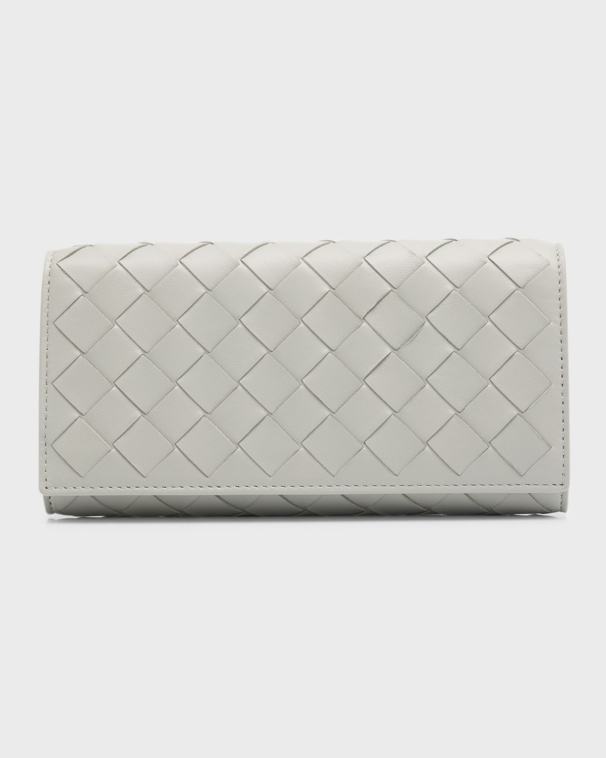 Bottega Veneta Intrecciato Large Flap Wallet