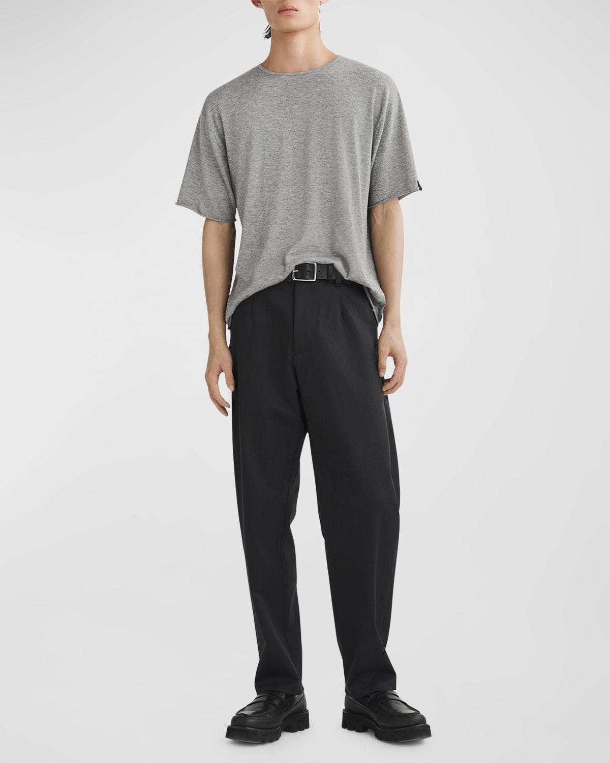 Rag & Bone Men's Reid Knit Merino T-Shirt