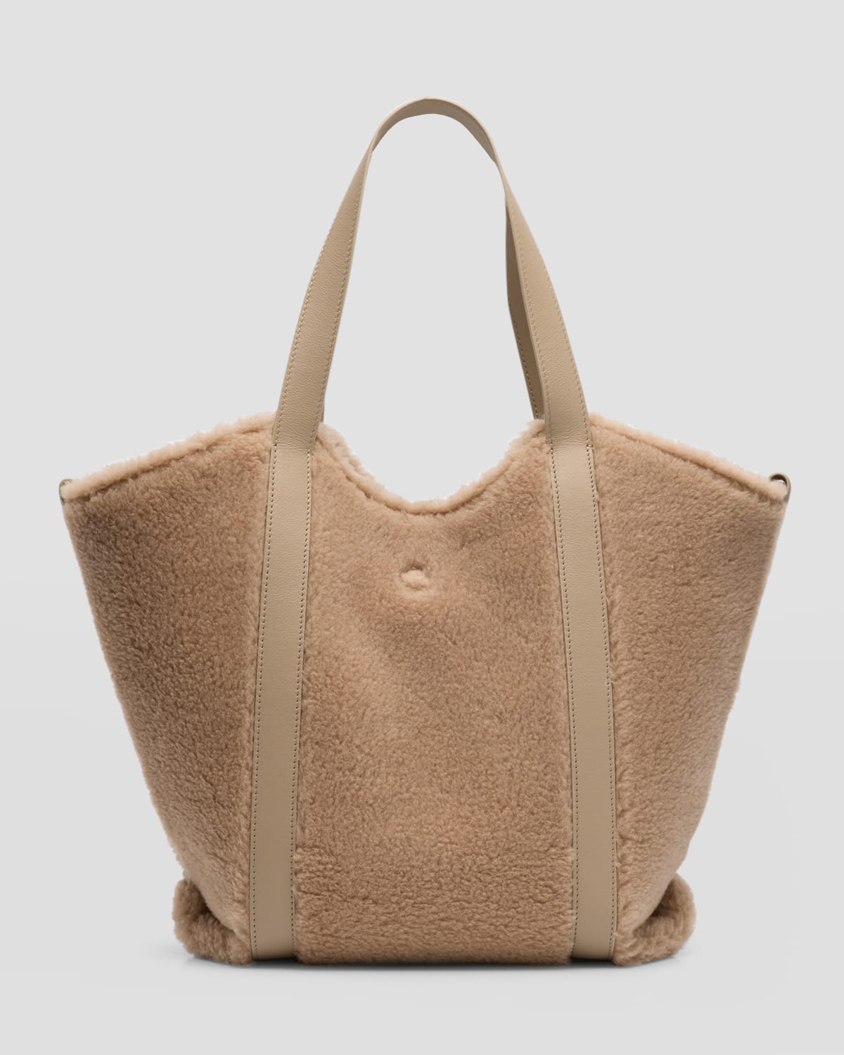 Brunello Cucinelli Cashmere Wool Shopper Tote Bag