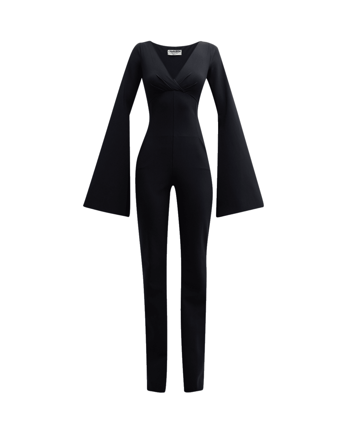 Ramy Brook Madelane Pleated Deep VNeck Jumpsuit Neiman Marcus