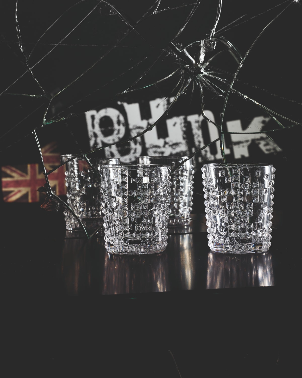 Nachtmann Punk Whiskey Tumblers, Set of 4