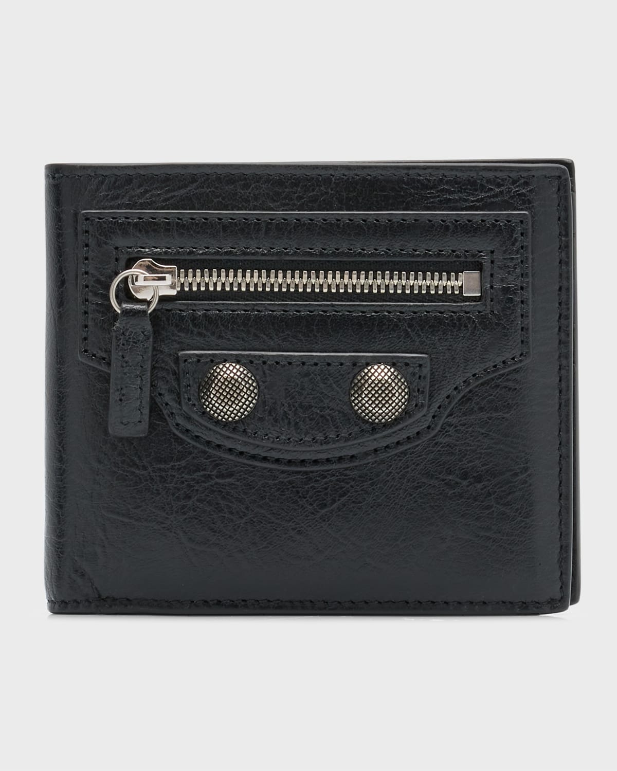 Balenciaga Men's Le Cagole Leather Bifold Wallet